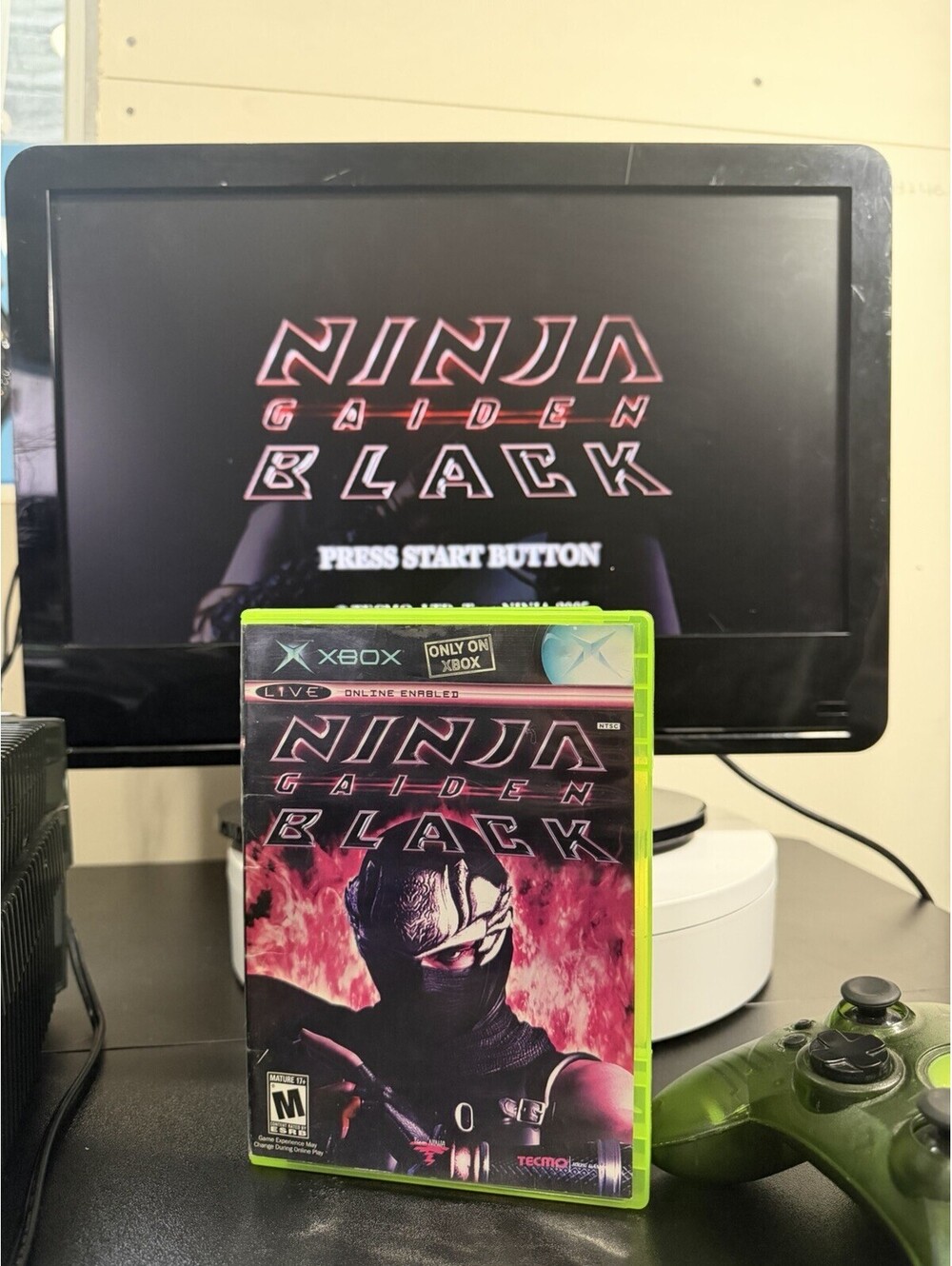 Ninja Gaiden Black (Xbox, 2005) - Complete CIB TESTED & Working